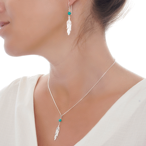 Feather Falls Earrings