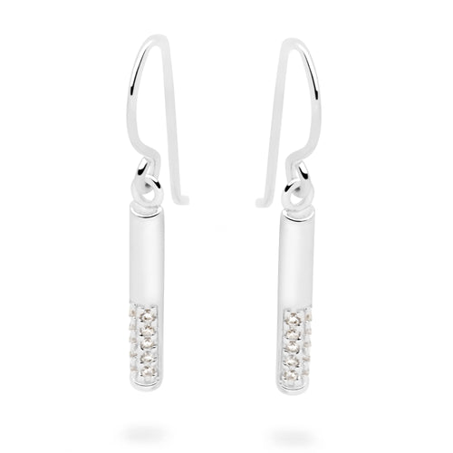 Sparkling Pillar Earrings