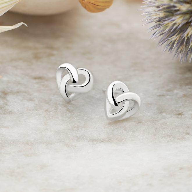 Infinity Love Knot Studs