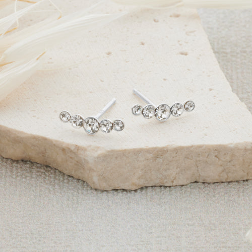 Sparkling Crest Studs