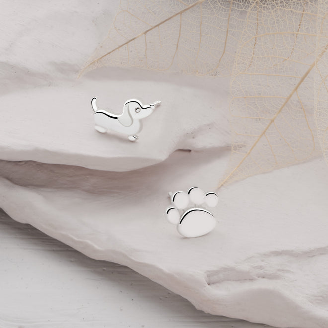 Dachshund Paw Studs