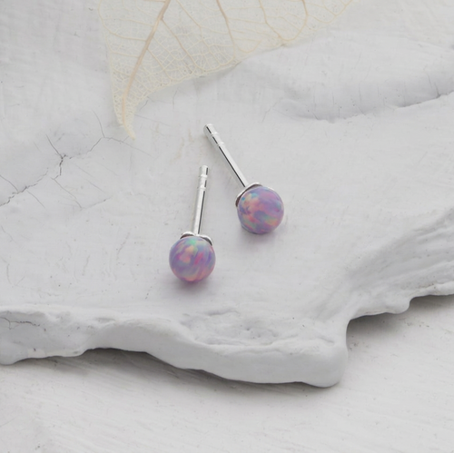 Mermaid Drop Studs (Lavender)