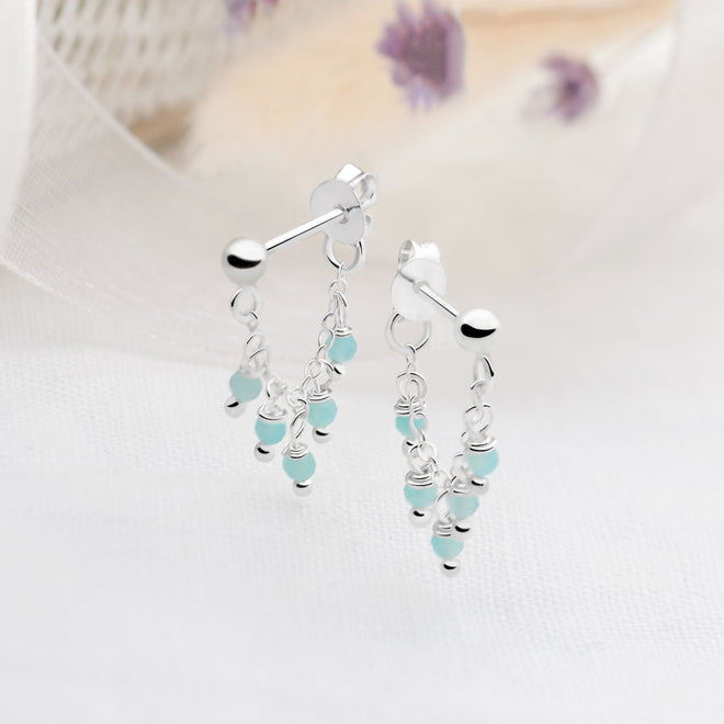 Boho Amazonite Earrings