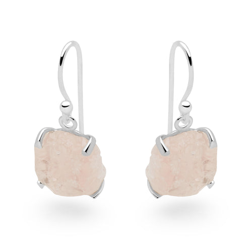 Rose Quartz Muse Earrings