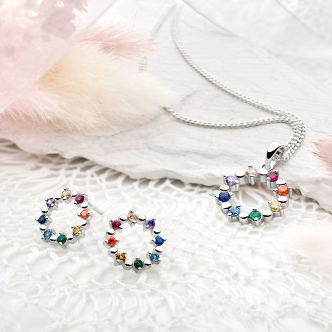 Rainbow Orion Earrings