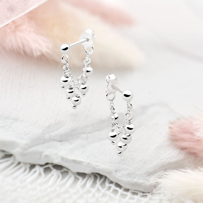 Boho Silver Earrings