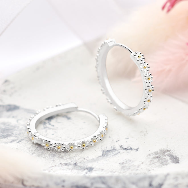 Daisy Chain Hoops (Large)