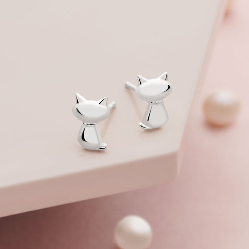 Kitty Cat Studs