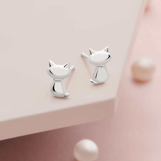 Kitty Cat Studs