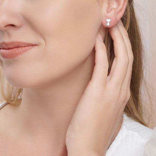 Kitty Cat Studs