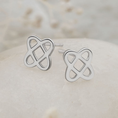 Celtic Love Knot Studs