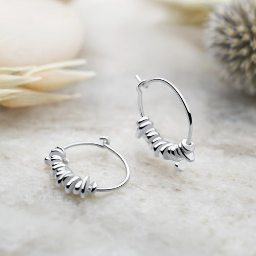 Molten Charm Hoops