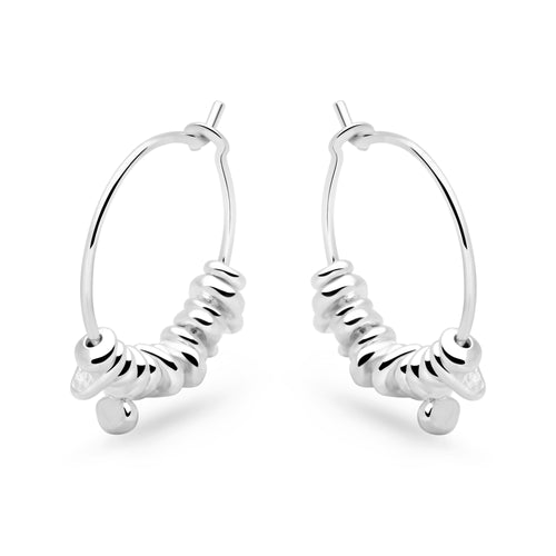 Molten Charm Hoops