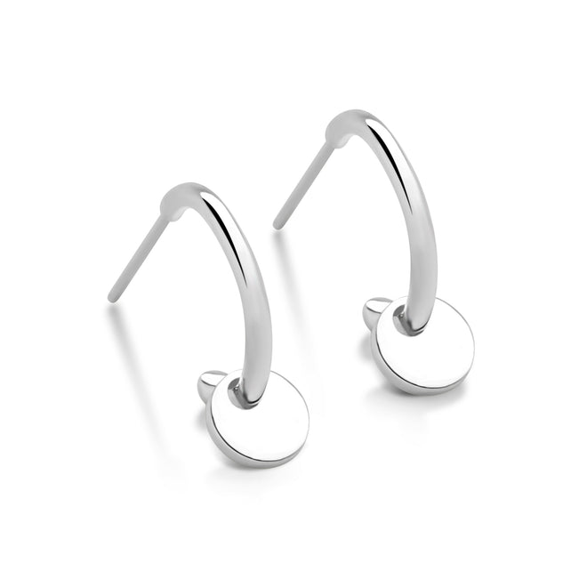 Dotty Charm Hoops