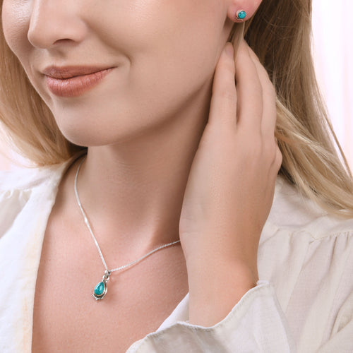 Turquoise Priti Studs