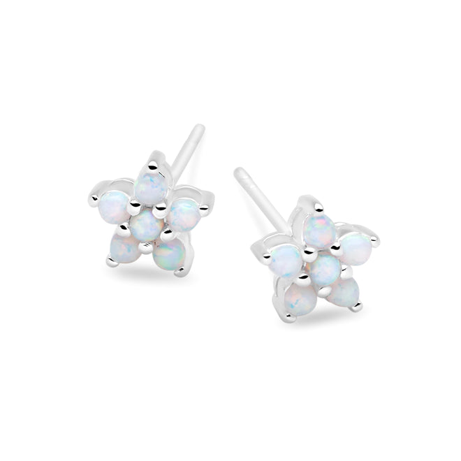 Opal Bloom Studs