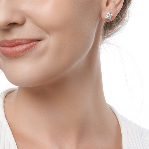 Sparkling Bloom Studs