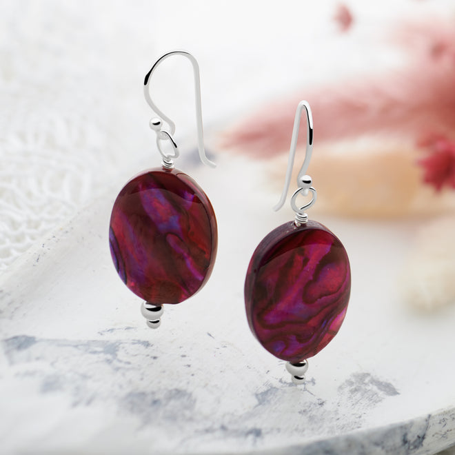 Strawberry Sunset Earrings (Small)