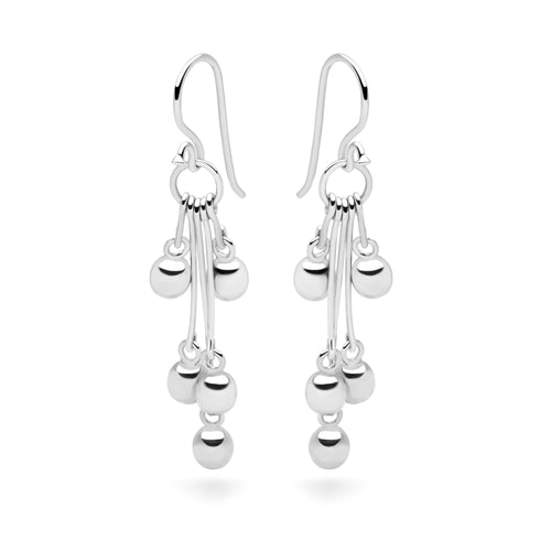 Silver Berry Earrings