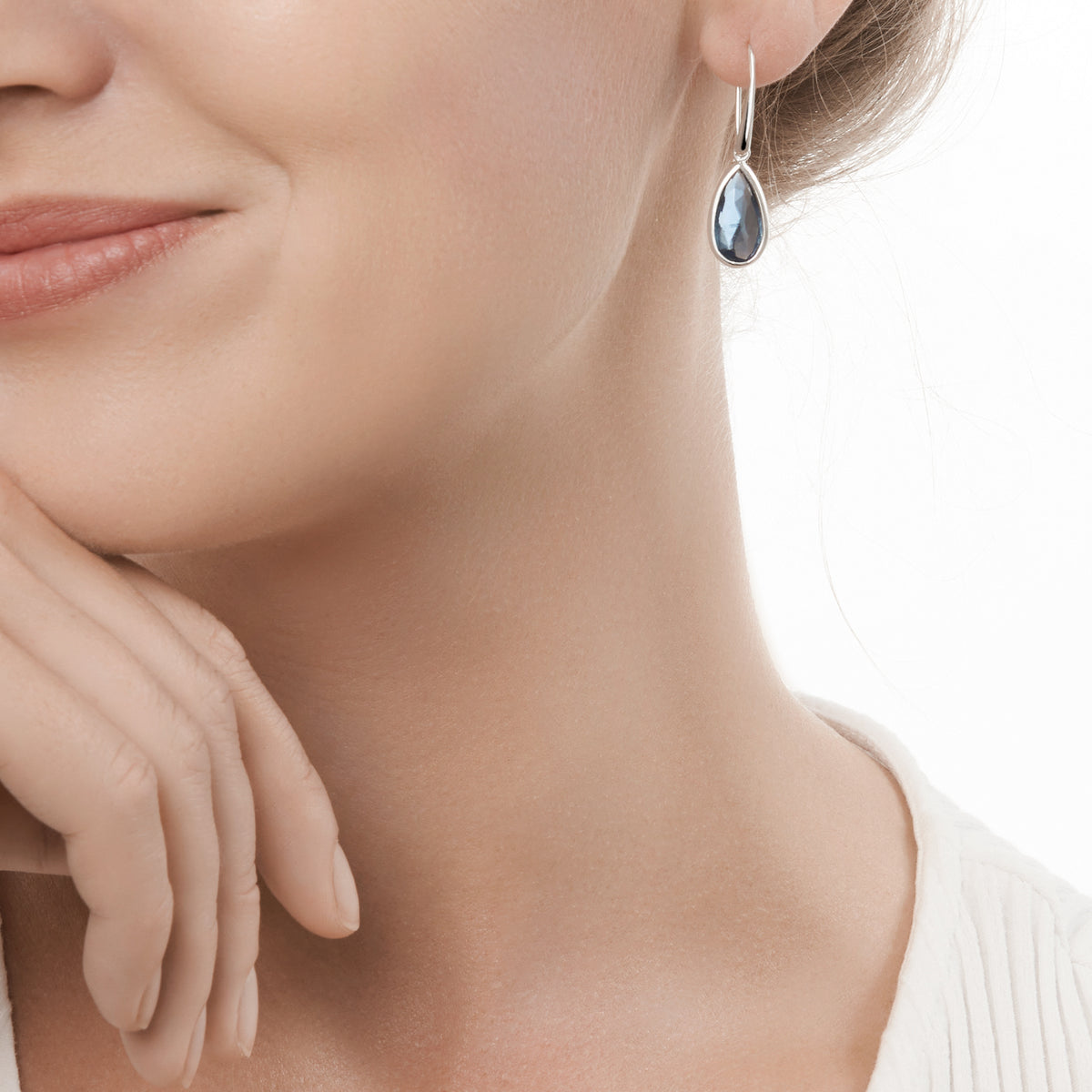 Silver Rain Forest Rain Earrings – Silver by Mail