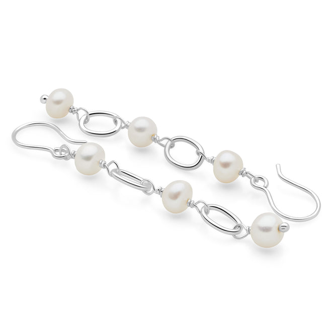 Pearl Cascade Earrings