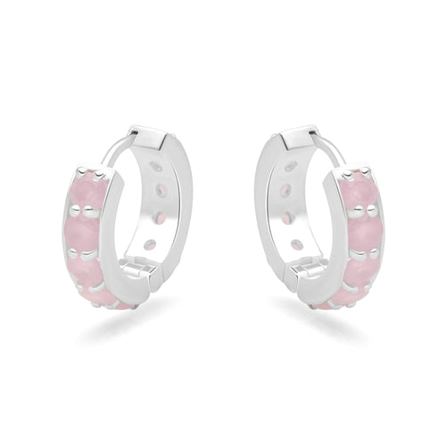 Blush Aura Hoops