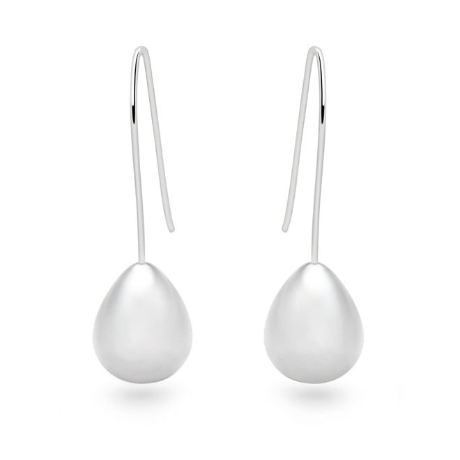 Silver Seedling Earrings