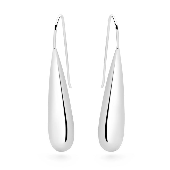 Silver Stem Earrings