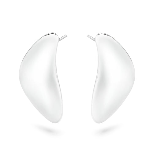 Silver Tear Earrings