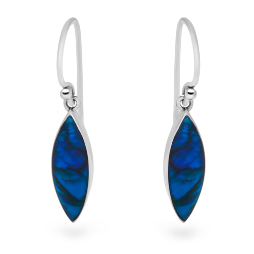 Marquise Blue Earrings