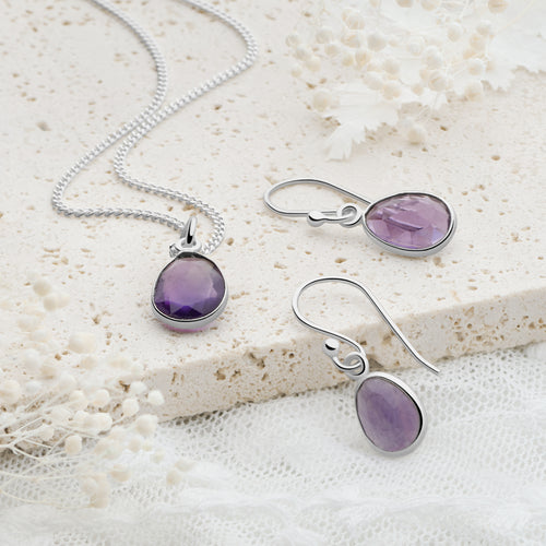 Amethyst Beadette Earrings