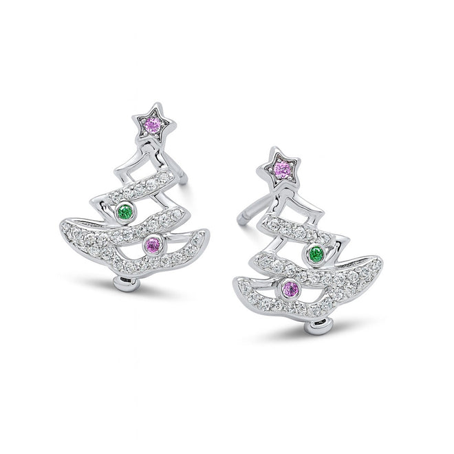 Beau Christmas Tree Earrings