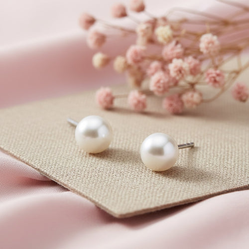 Luminous Pearl Studs