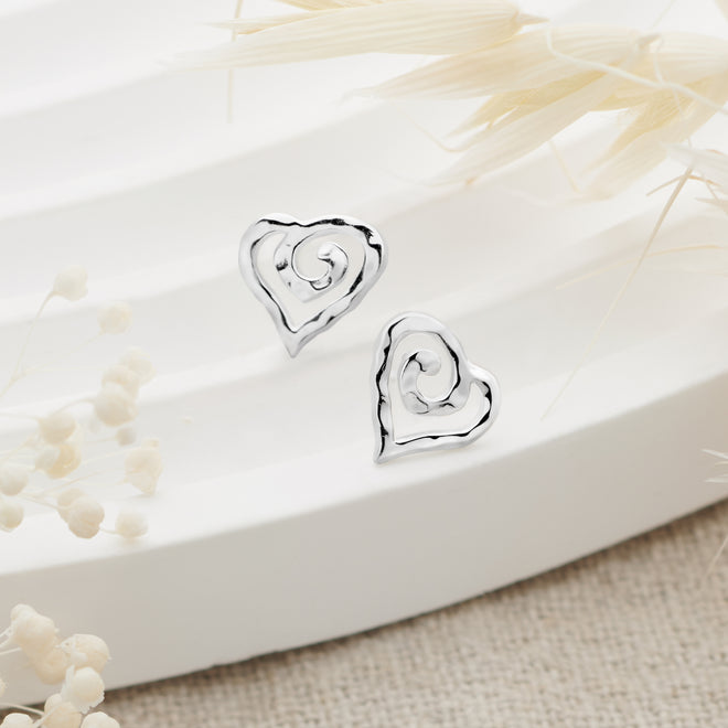Love Twist Studs