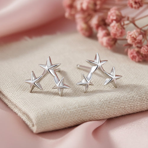 Silver Constellation Studs