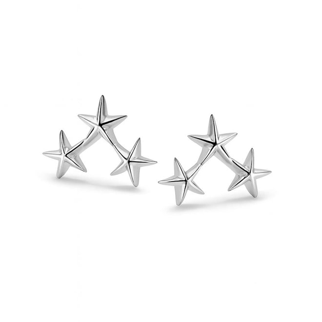 Silver Constellation Studs