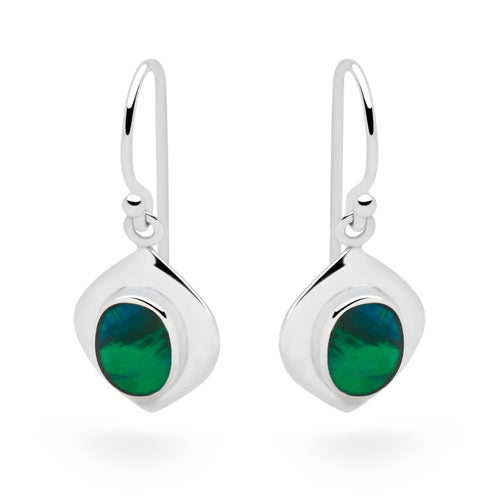 Laguna Green Earrings