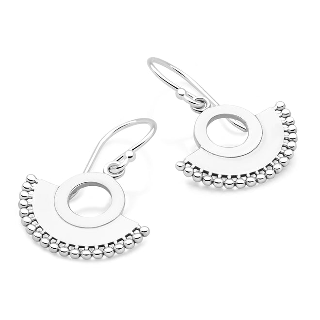 Mayan Fan Earrings