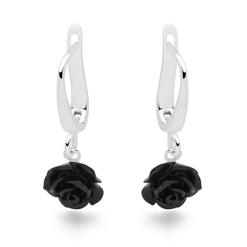 Rosie Earrings (Noir)