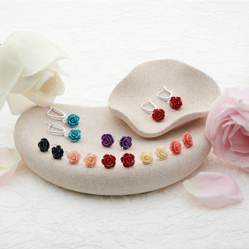 Rosie Earrings (Cream)