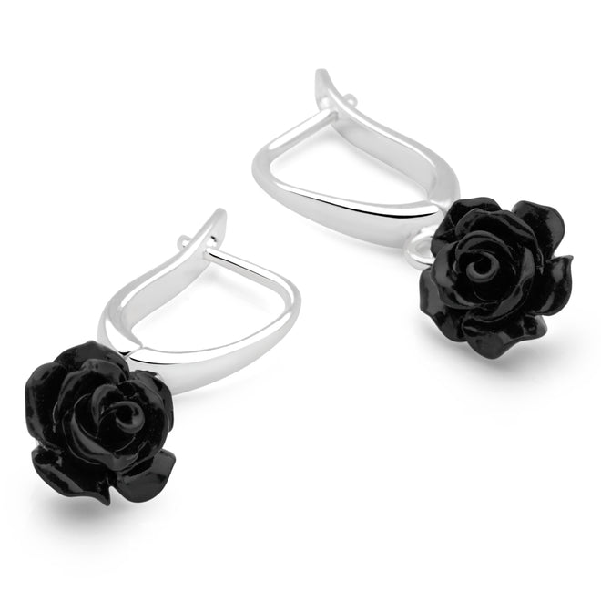 Rosie Earrings (Noir)