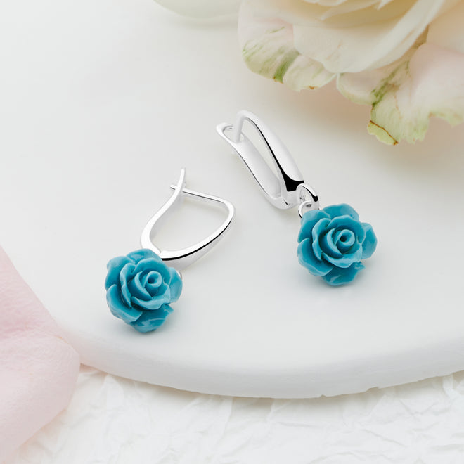 Rosie Earrings (Turquoise)