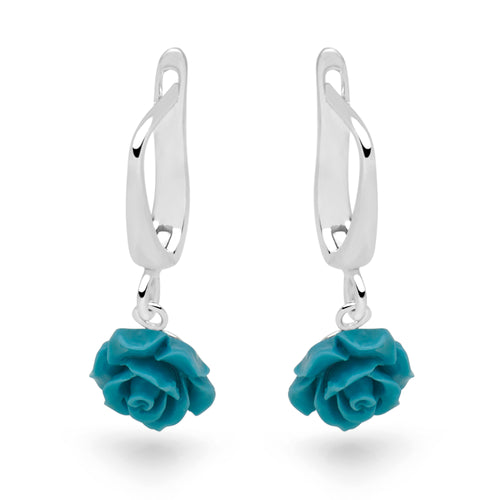 Rosie Earrings (Turquoise)