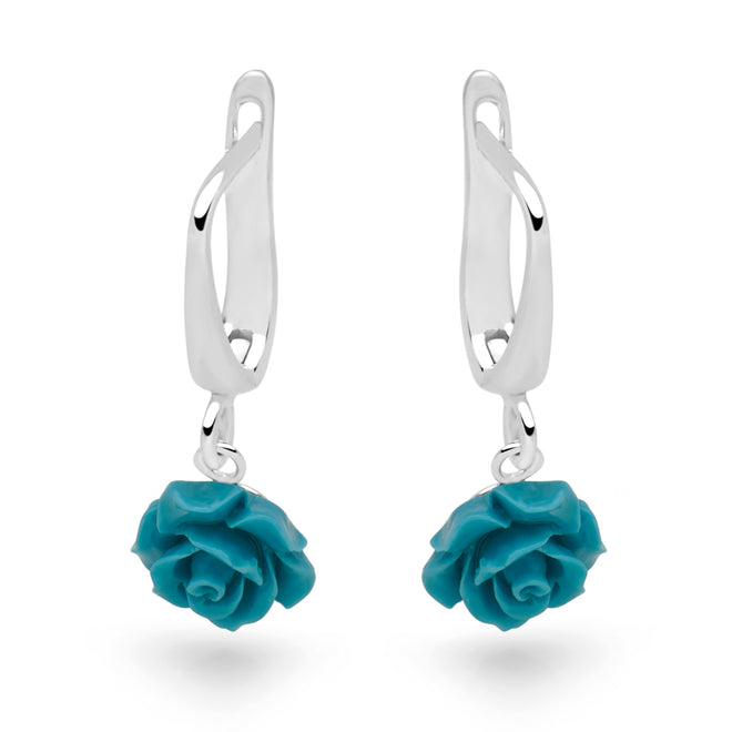 Rosie Earrings (Turquoise)