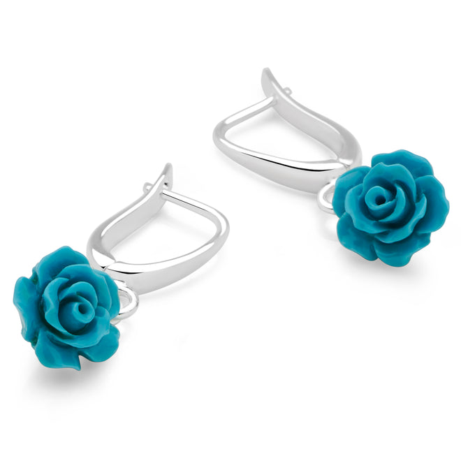 Rosie Earrings (Turquoise)