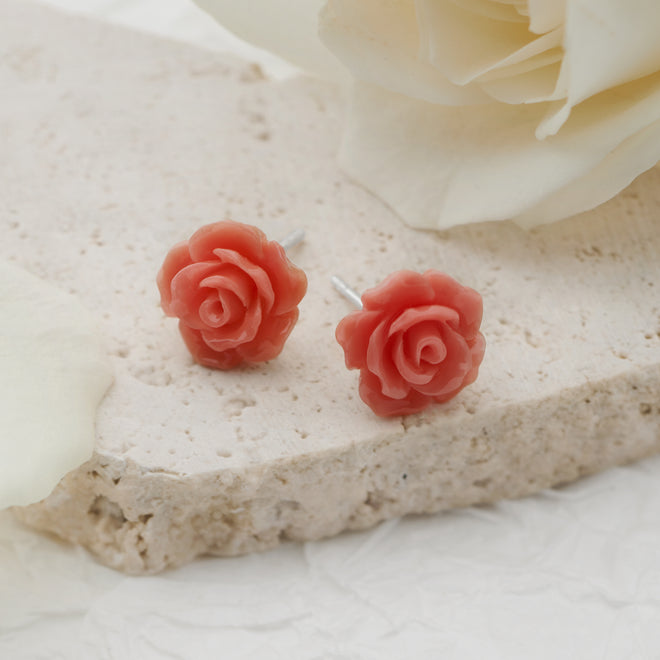 Rosie Studs (Blush)