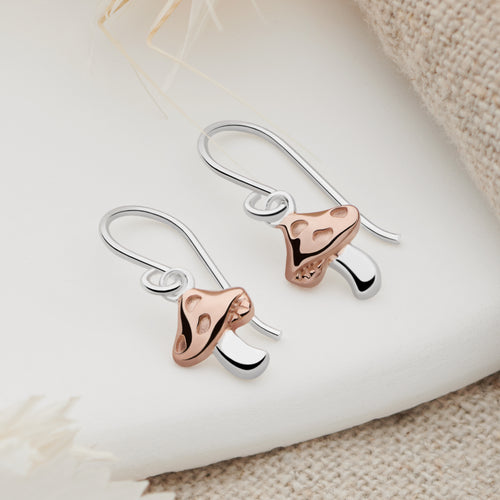 Mushroom Garden Earrings