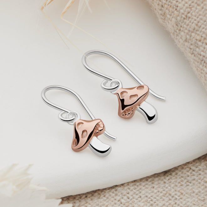Mushroom Garden Earrings