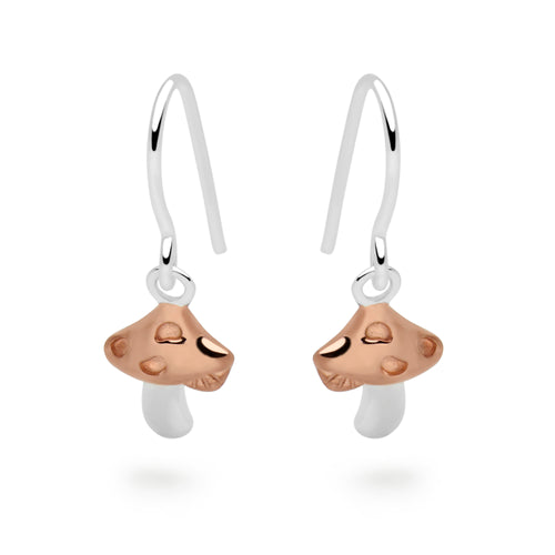 Mushroom Garden Earrings