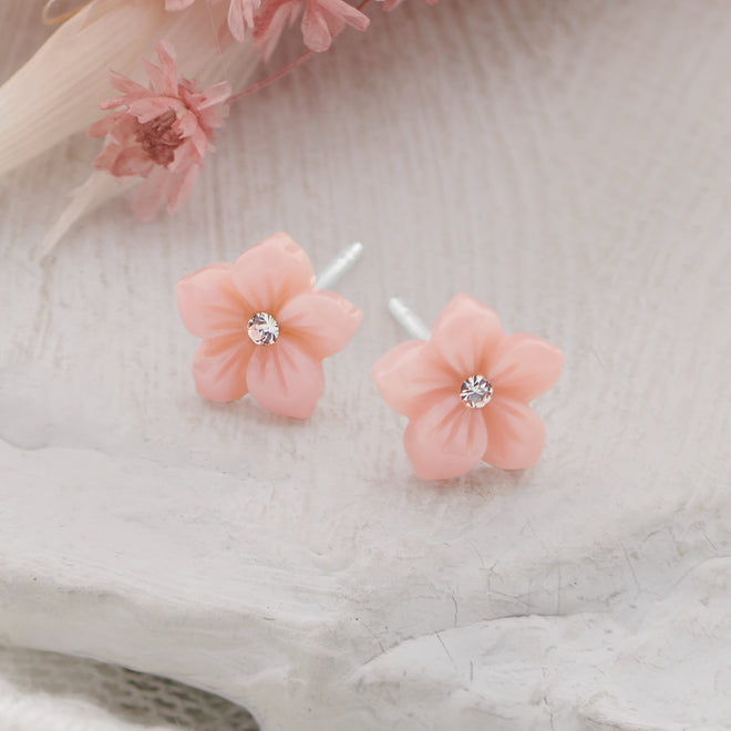Silk Blossom Studs